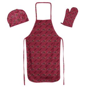 Cardinals 3PC Set - Apron; Mitt; Hat