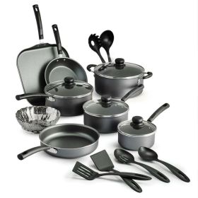 18-Piece Nonstick Cookware Set (Actual Color: Gray)